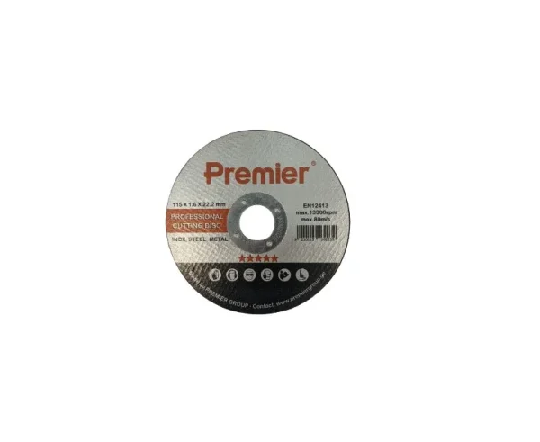 Premier ლითონის საჭრელი დისკი; 115x1.6x22 მმ