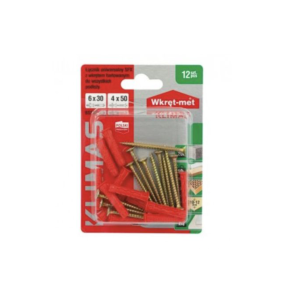 უნივერსალური დუბელი ჭანჭიკით 4.0x50მმ