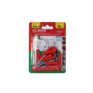 უნივერსალური დუბელი ჭანჭიკით 4.0x40მმ