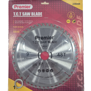 Premier-ის ხის საჭრელი დისკი; 180მმ