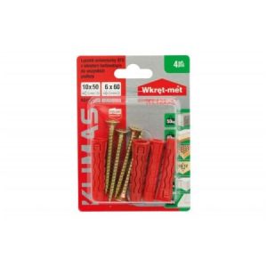 უნივერსალური დუბელი ჭანჭიკით 6.0x60მმ