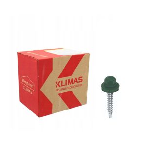 სახურავის ჭანჭიკი (მწვანე) 4.8x25მმ