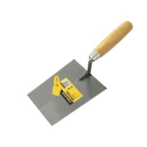 ქაფჩა ოთხკუთხედი მეტალის ხის სახელურით 160მმ TMK19246