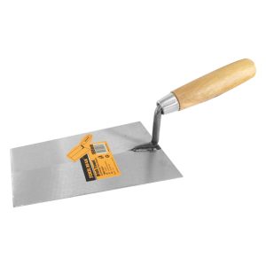 ქაფჩა ოთხკუთხედი მეტალის ხის სახელურით 180მმ TMK19247