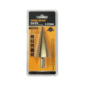 ლითონის ბურღი საფეხურებით 4-32 TMK19392