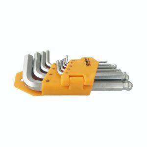 ექვსკუთხა სახრახნისის ნაკრები 9ც-იანი 1.5mm-10mm  მოკლე TMK19029