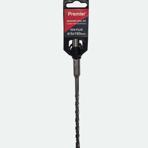 Premier_ის ბეტონის ბურღი პერფერატორის ჯვარედინი; 6x160მმ