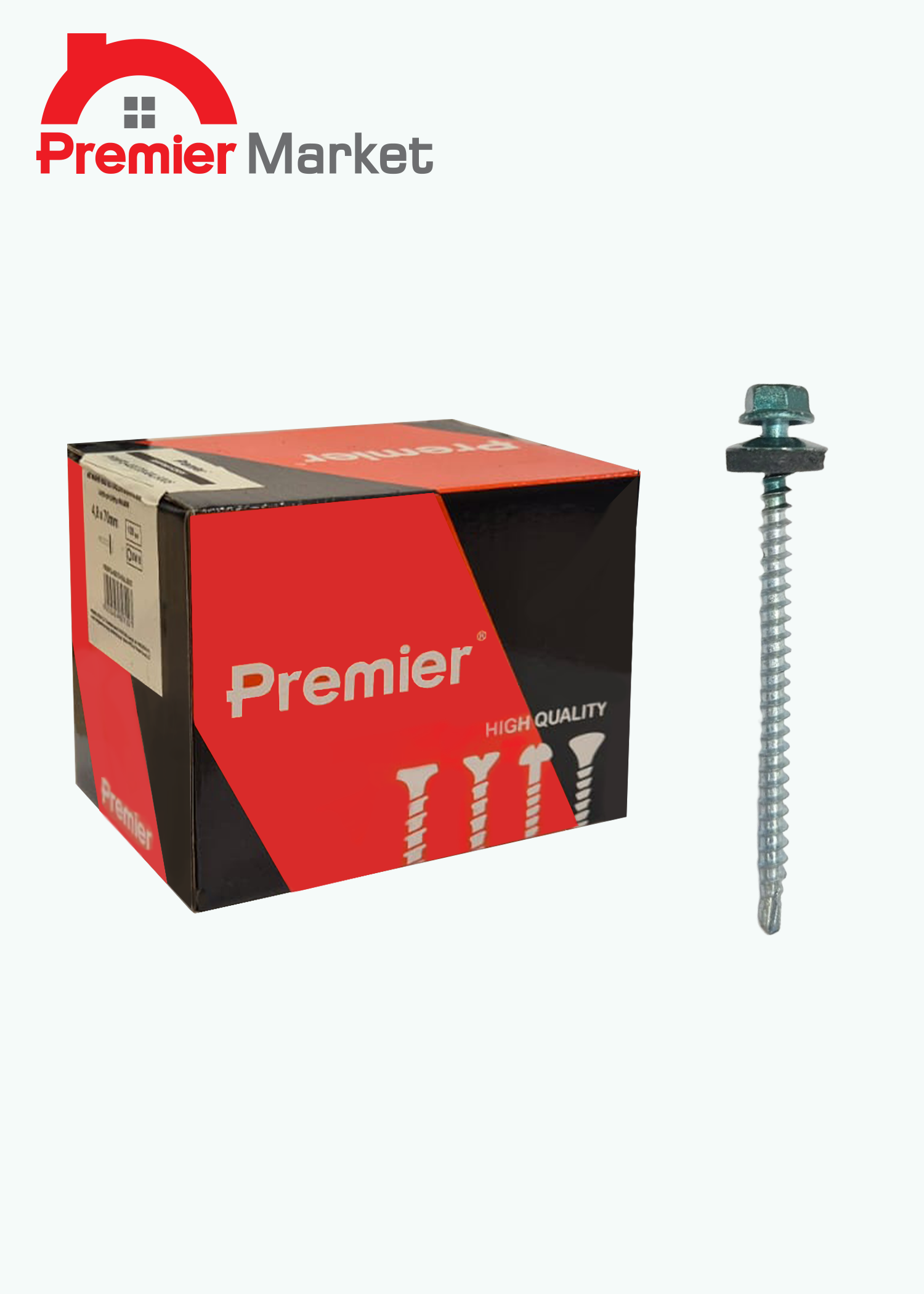 სახურავის ჭანჭკი; 4.8x70მმ (100 ც)